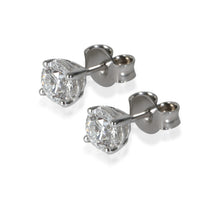 Lab-Grown Diamond Stud Earrings in 18K White Gold 0.75 CTW