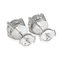 Lab-Grown Diamond Earrings in 18K White Gold 4 CTW