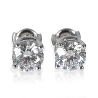 Lab-Grown Diamond Earrings in 18K White Gold 4 CTW