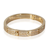 Yellow Gold Diamond Love Bracelet