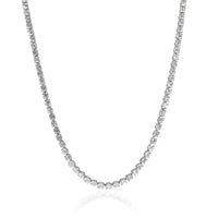 7 ctw White Gold Lab-Grown Diamond Necklace