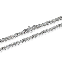 Lab-Grown Diamond Necklace in 18K White Gold 7.11 CTW