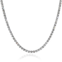 Lab-Grown Diamond Necklace in 18K White Gold 7.11 CTW
