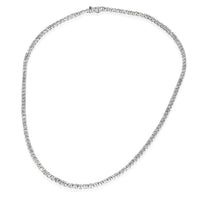 Lab-Grown Diamond Necklace in 18K White Gold 7.11 CTW