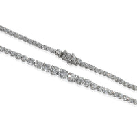 Lab-Grown Diamond Necklace in 14K White Gold 11.03 CTW