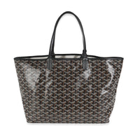 Black Goyardine Canvas Saint Louis PM