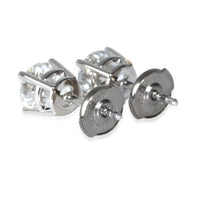 Lab-Grown Diamond Earrings in 18K White Gold 1.5 CTW