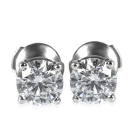 Lab-Grown Diamond Earrings in 18K White Gold 1.5 CTW