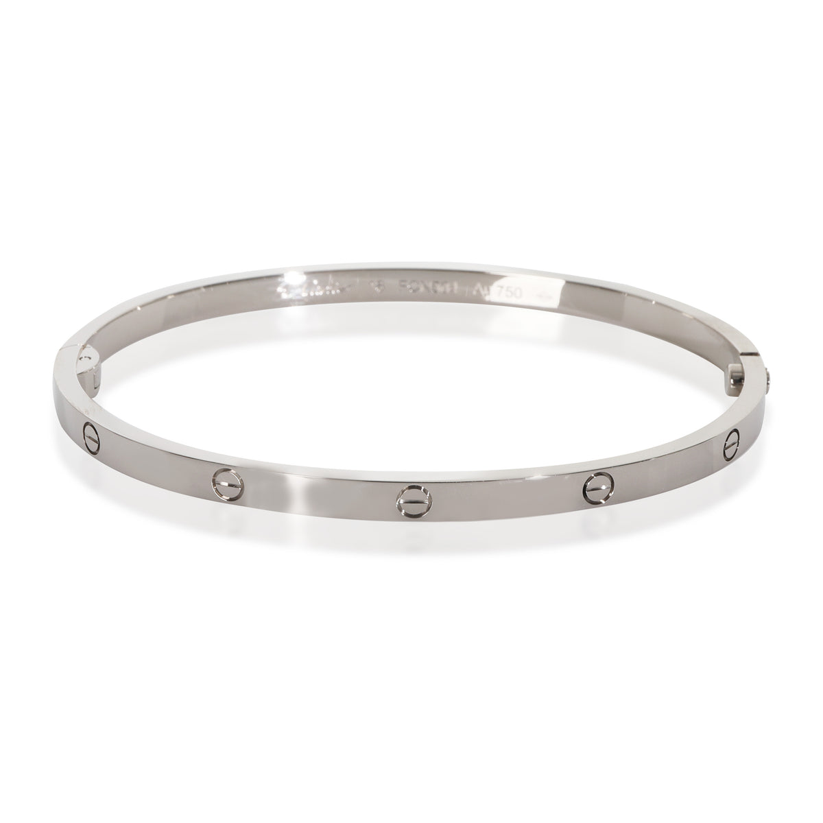 White Gold  Small Model Love Bracelet