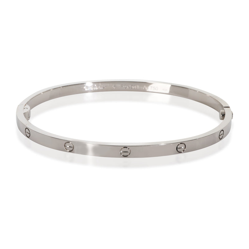 White Gold  Small Model Love Bracelet