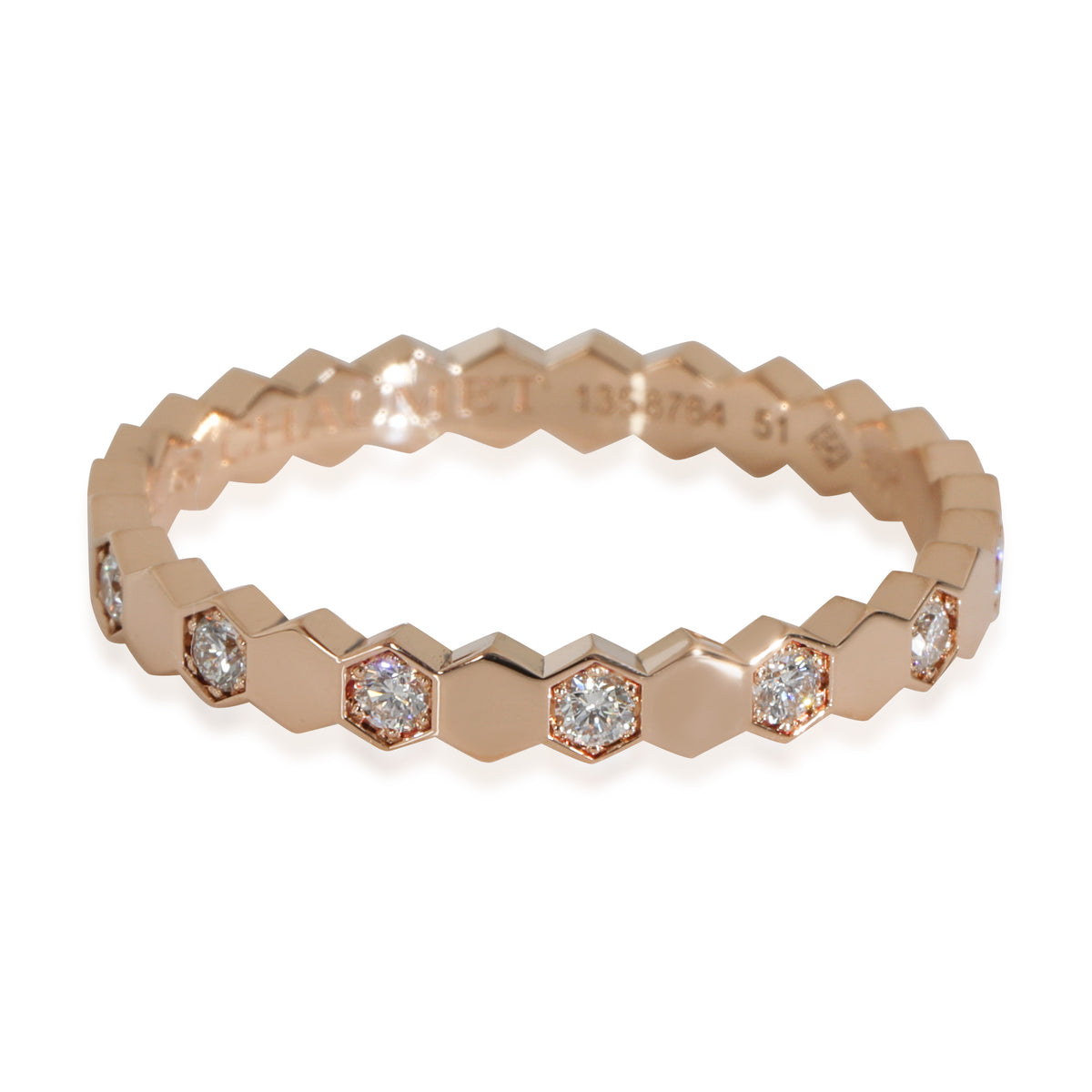 Rose Gold Diamond Bee de Chaumet Ring