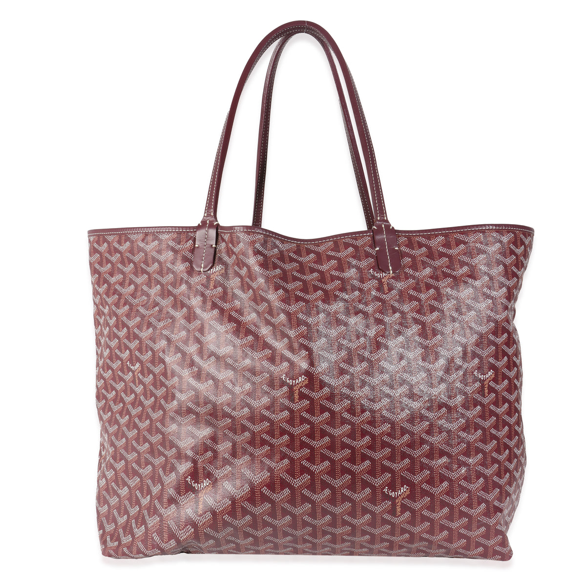 Burgundy Goyardine Canvas Saint Louis GM