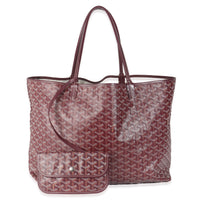 Burgundy Goyardine Canvas Saint Louis GM
