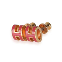 Gold-Plated Mini Pop H Earrings