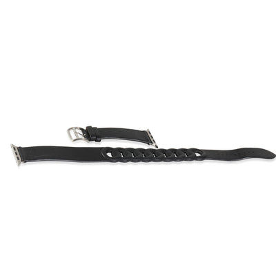 Stainless Steel Apple Gourmette Double Tour Watch Strap