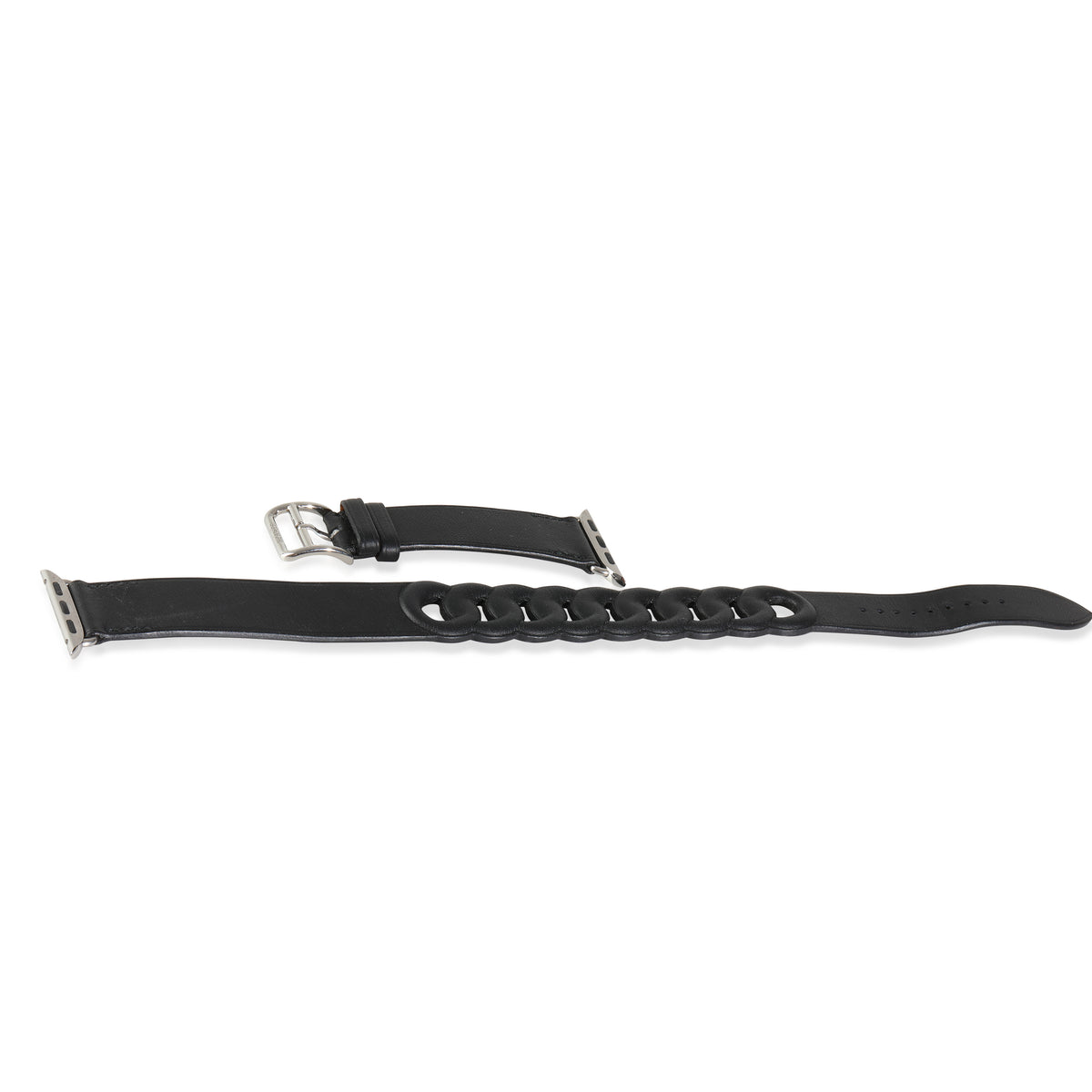 Stainless Steel Apple Gourmette Double Tour Watch Strap
