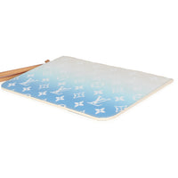 Blue By The Pool Monogram Canvas Neverfull Pouch