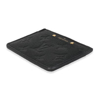 Black Monogram Empreinte Credit Card Holder