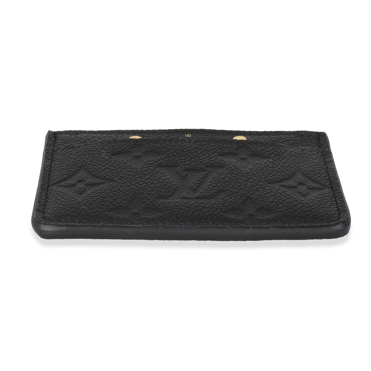 Black Monogram Empreinte Credit Card Holder