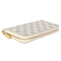 Damier Azur Canvas Zippy Wallet