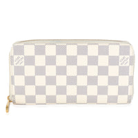 Damier Azur Canvas Zippy Wallet