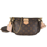 Rose Clair Monogram Canvas Multi Pochette Accessoires
