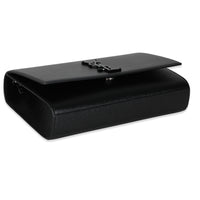 Black Grain De Poudre Medium Kate Chain Bag