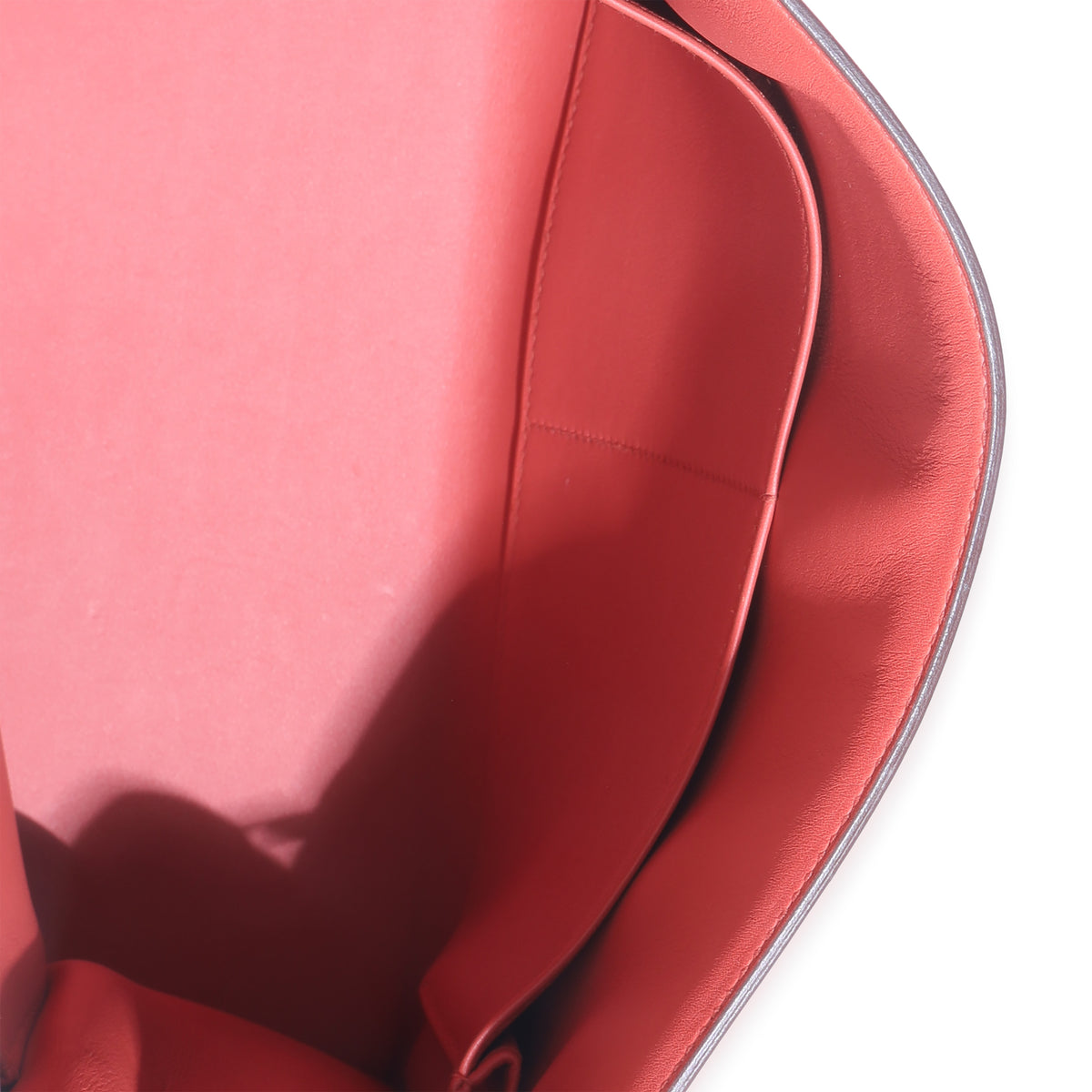 Ecru Brique Terre Battue Toile Quadrille Swift Sellier Kelly 28 PHW