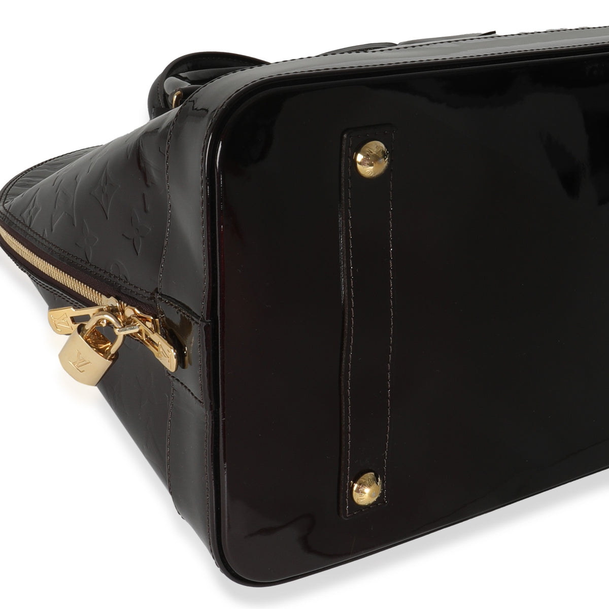 Amarante Monogram Vernis Alma GM XL