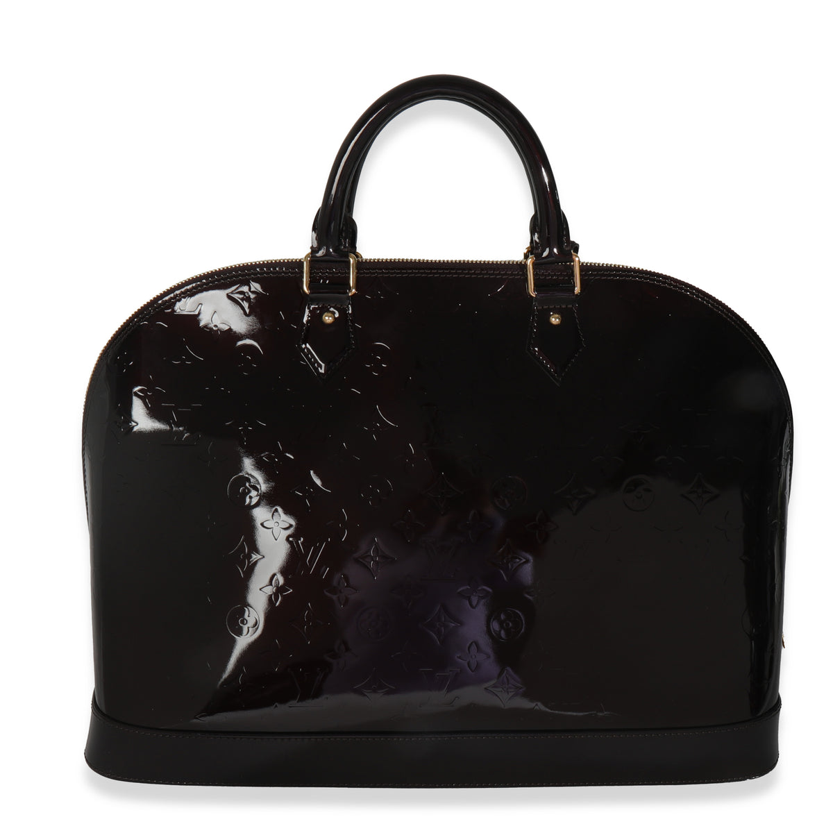 Amarante Monogram Vernis Alma GM XL