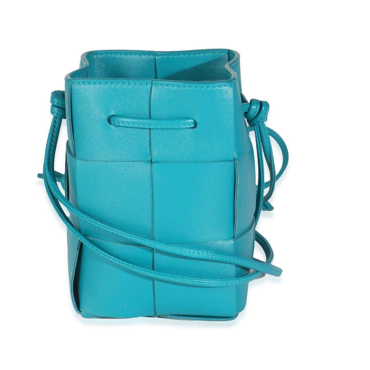 Blaster Nappa Maxi Intrecciato Mini Cassette Bucket Bag