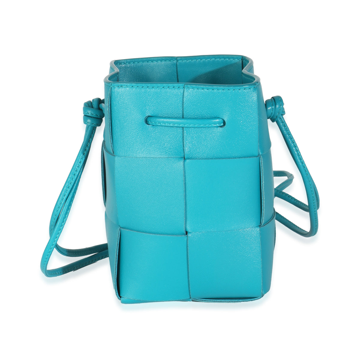 Blaster Nappa Maxi Intrecciato Mini Cassette Bucket Bag