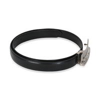 Black Silver Panther Buckle Belt