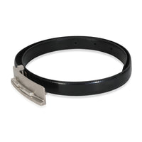 Black Silver Panther Buckle Belt
