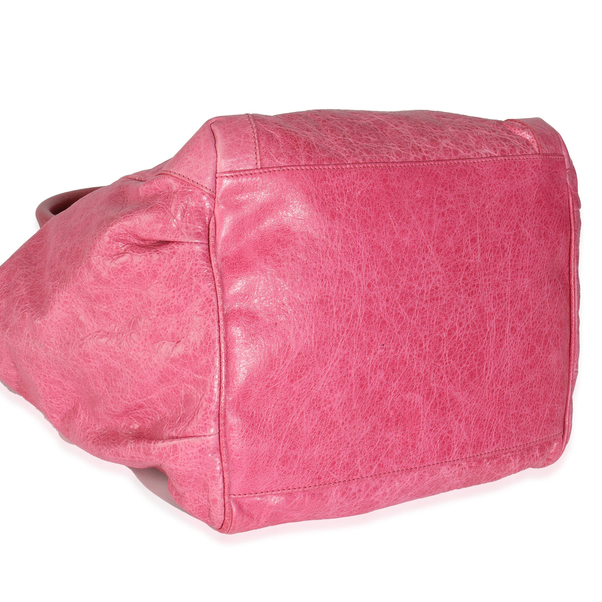 Pink Agneau Classic Hardware S Sunday Tote