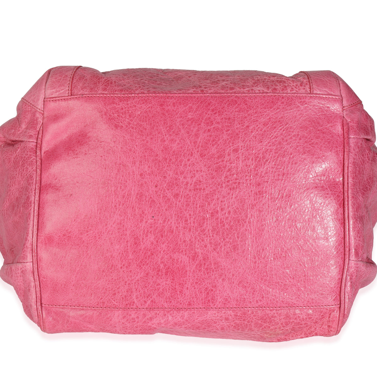 Pink Agneau Classic Hardware S Sunday Tote