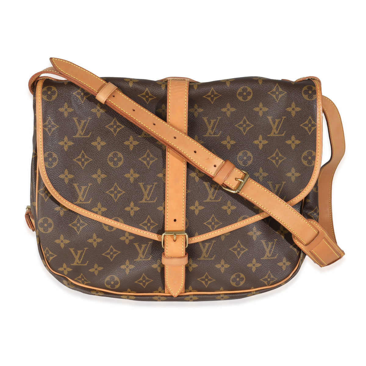 Monogram Canvas Saumur 35