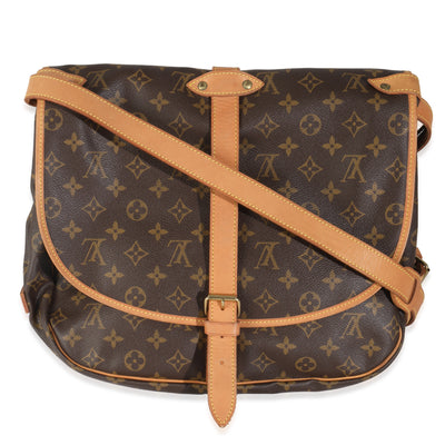 Monogram Canvas Saumur 35
