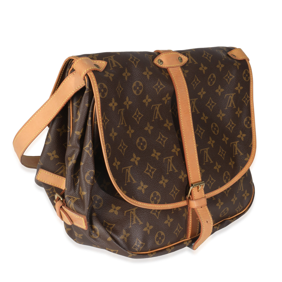 Monogram Canvas Saumur 35