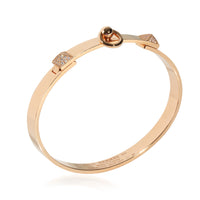 Rose Gold Diamond Collier de Chien Bracelet