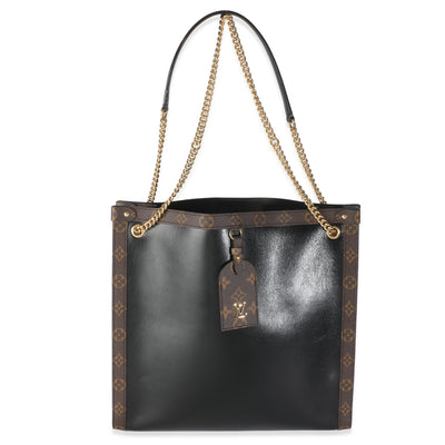 Black Calfskin Monogram Canvas Nova MM LV Vibe