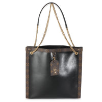 Black Calfskin Monogram Canvas Nova MM LV Vibe