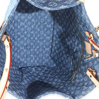 Blue Monogram Denim Onthego MM