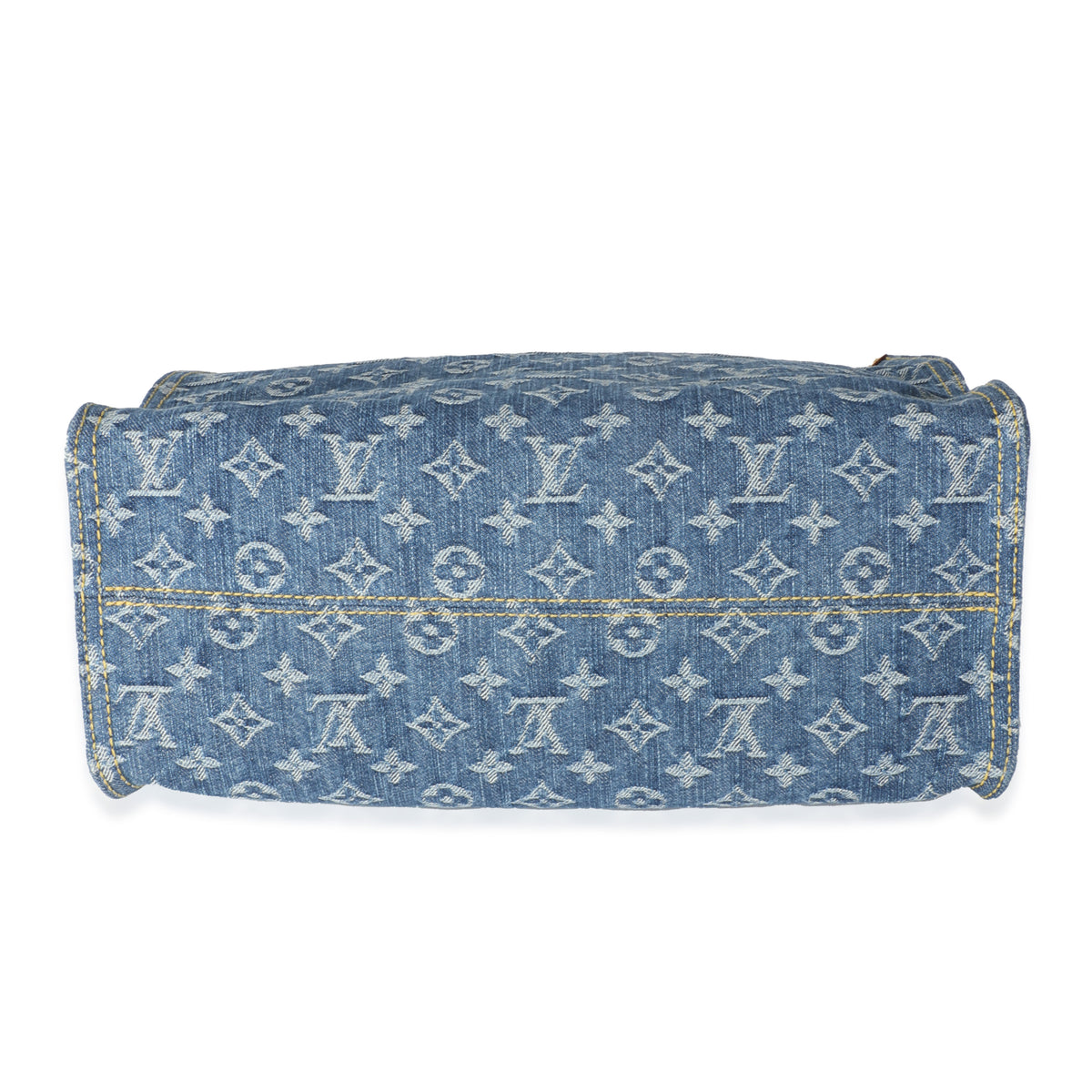 Blue Monogram Denim Onthego MM