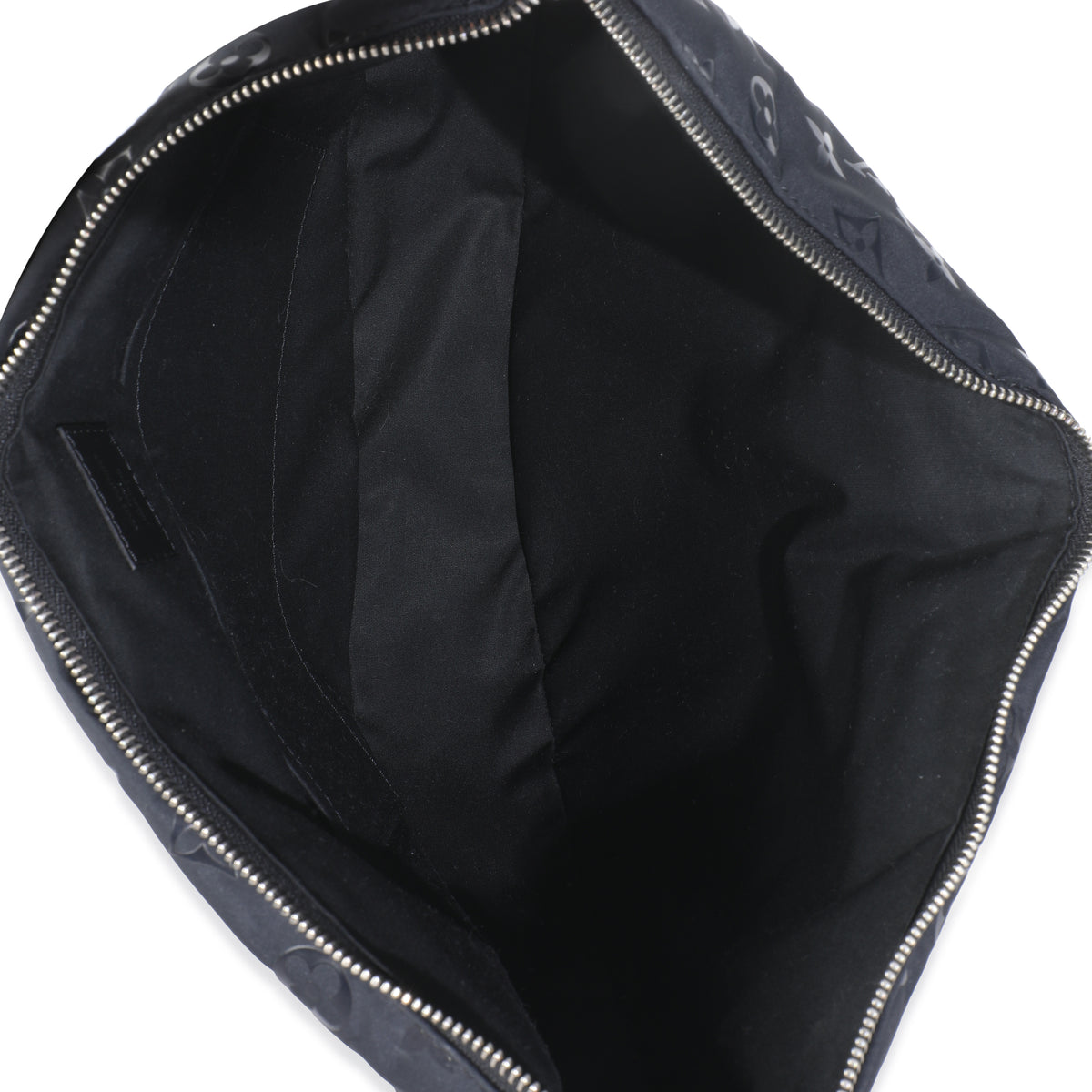 Polar Night Nylon Monogram Loop Pocket Hobo