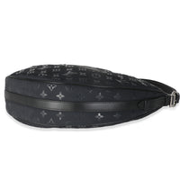 Polar Night Nylon Monogram Loop Pocket Hobo