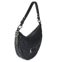 Polar Night Nylon Monogram Loop Pocket Hobo