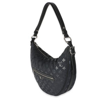 Polar Night Nylon Monogram Loop Pocket Hobo