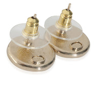 Gold-Plated  2022 CC Stud Earrings