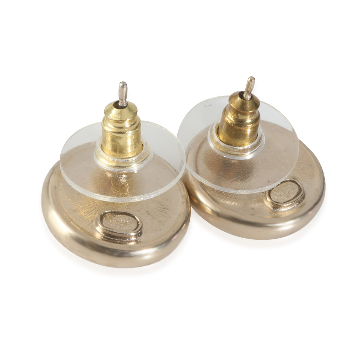 Gold-Plated  2021 Number 5 Stud Earrings